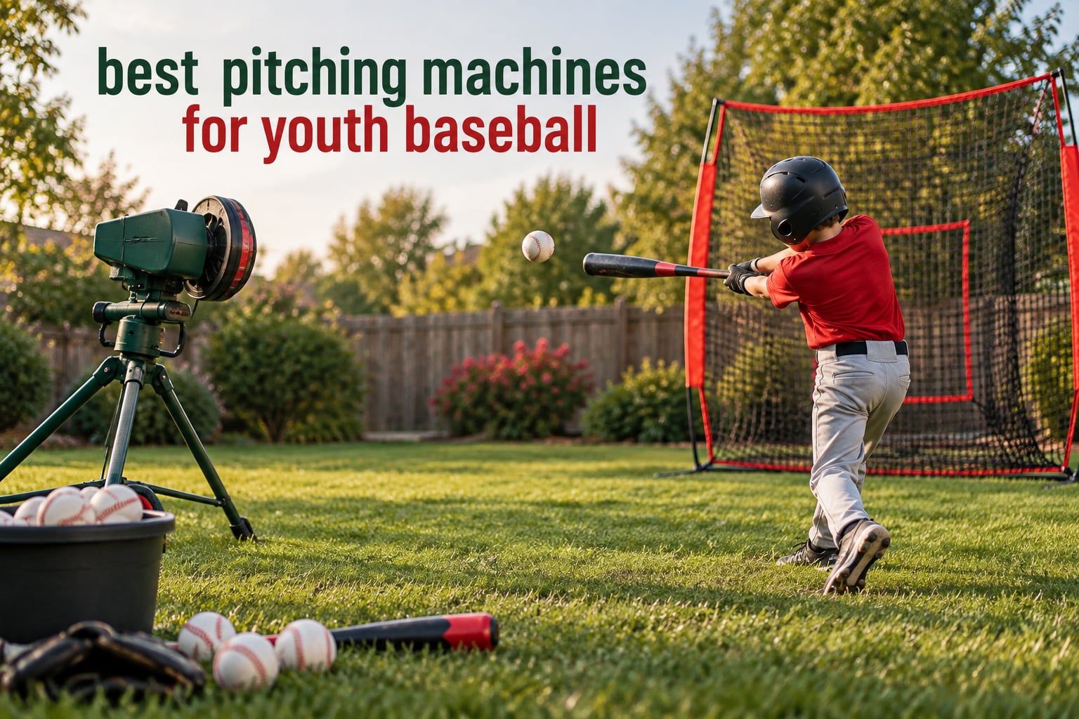best pitching machines for youth baseball