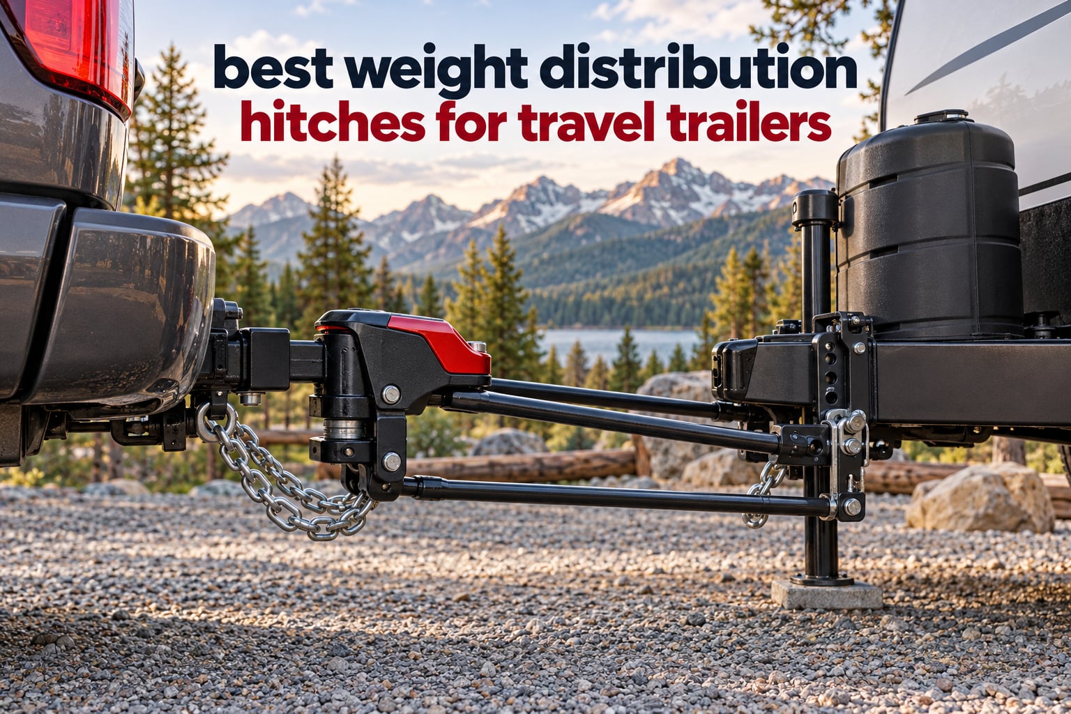 best weight distribution hitches for travel trailers