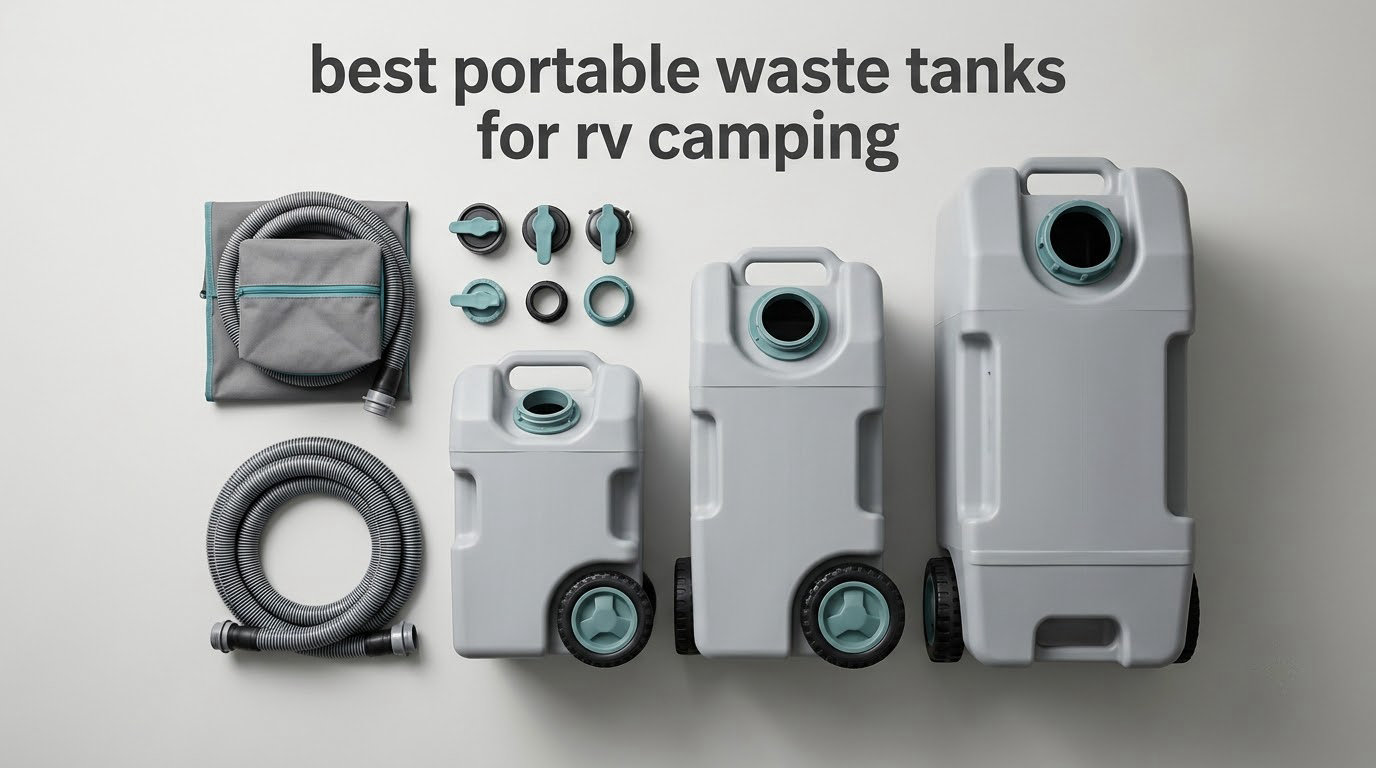best portable waste tanks for rv camping