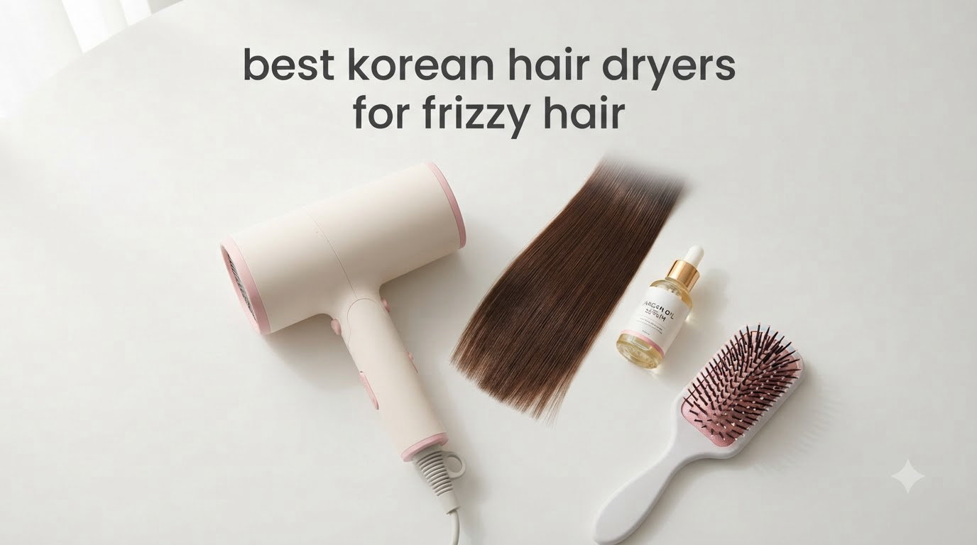 best korean hair dryers for frizzy hair
