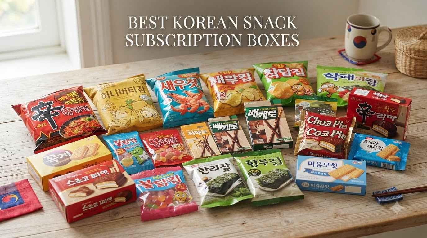 best korean snack subscription boxes