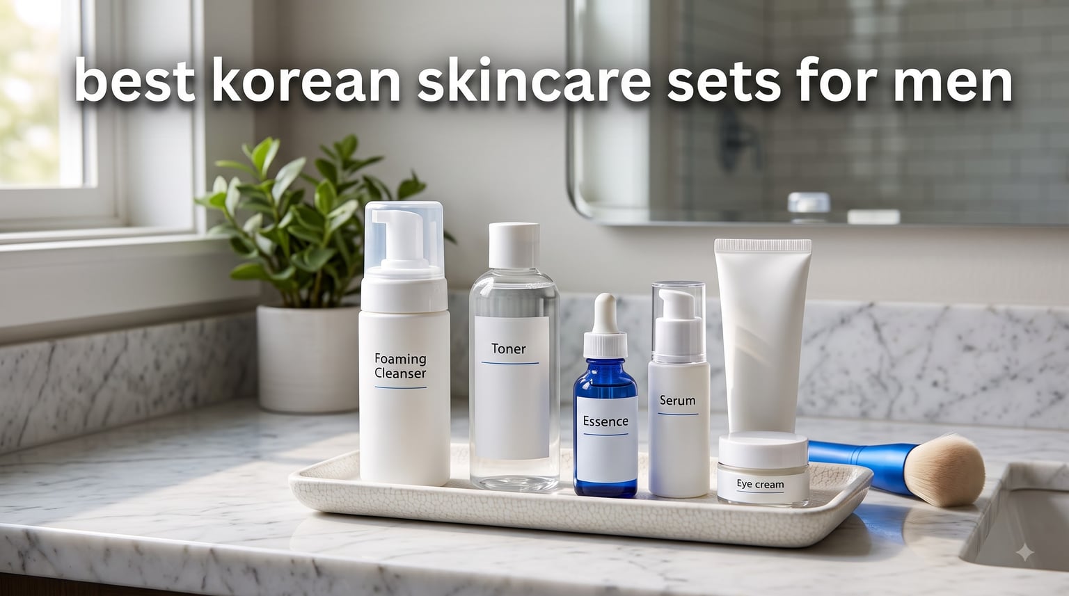 best korean skincare sets for men