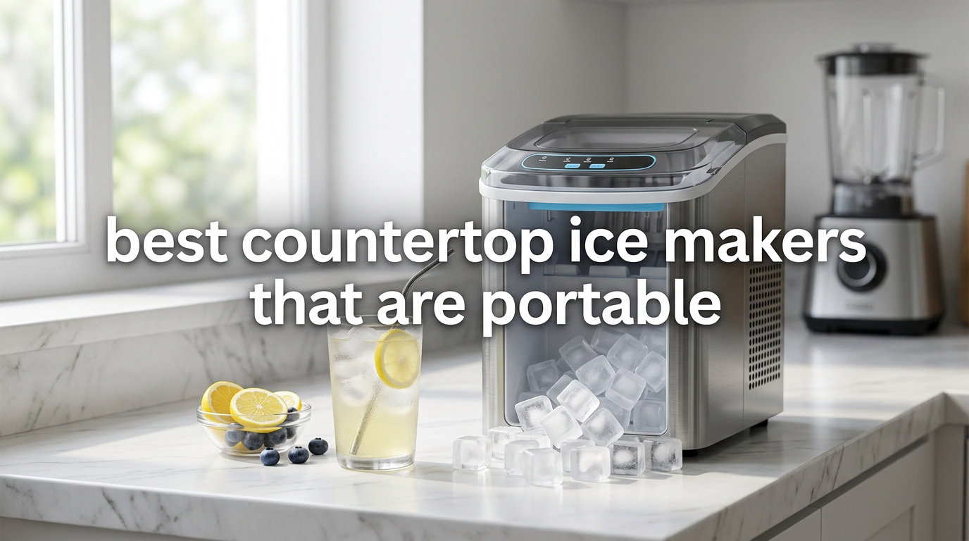 best countertop ice makers that are portable