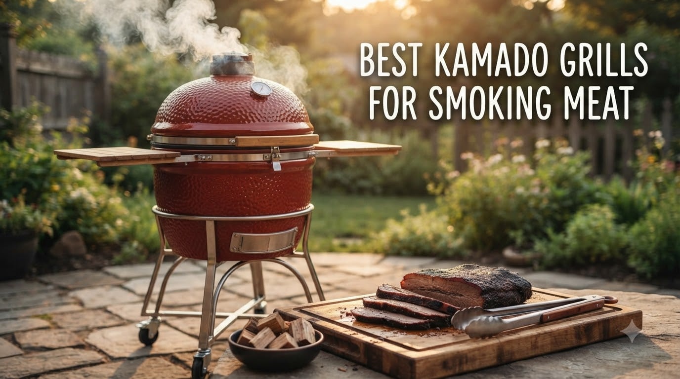 best kamado grills for smoking meat
