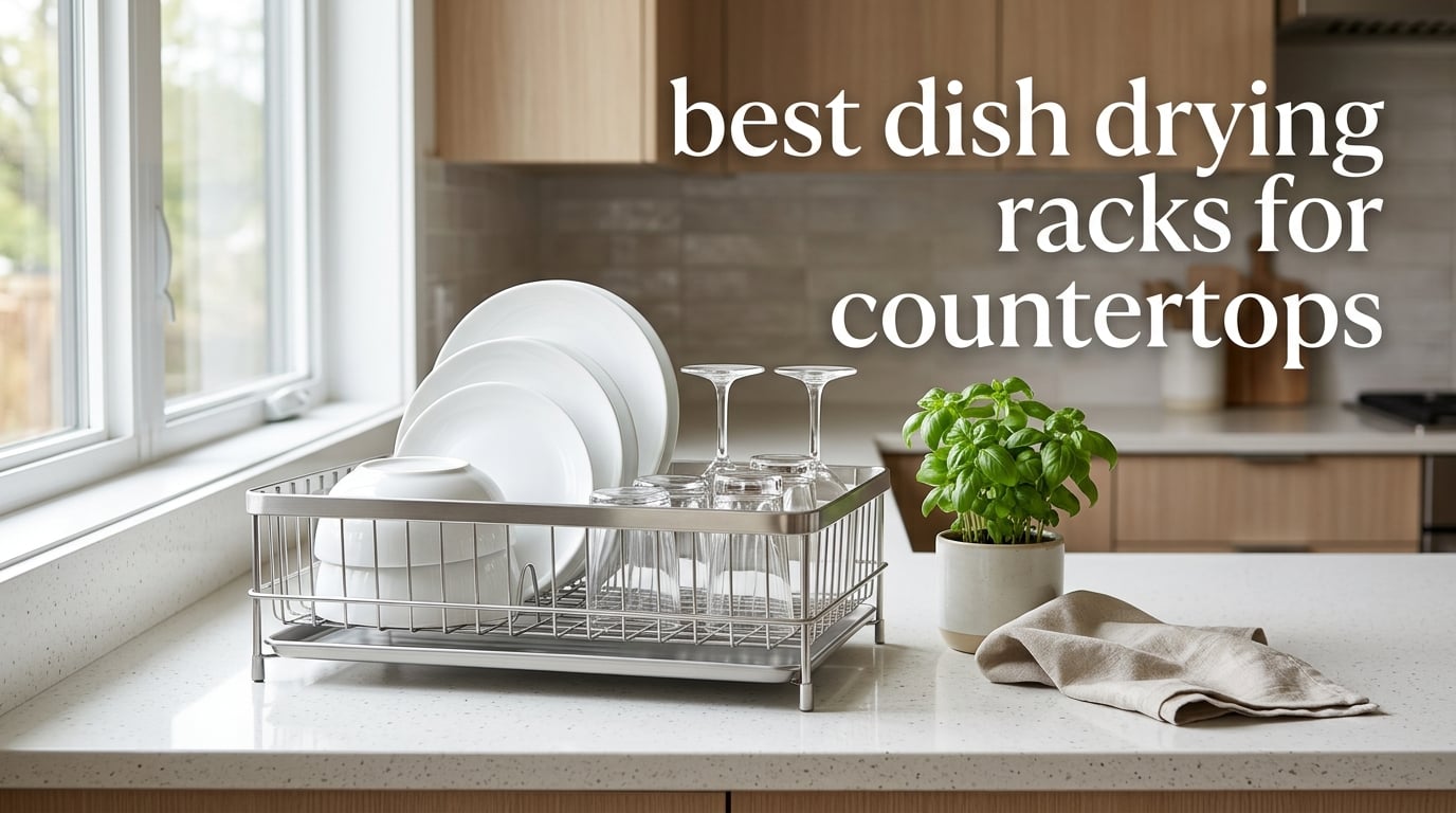 best dish drying racks for countertops