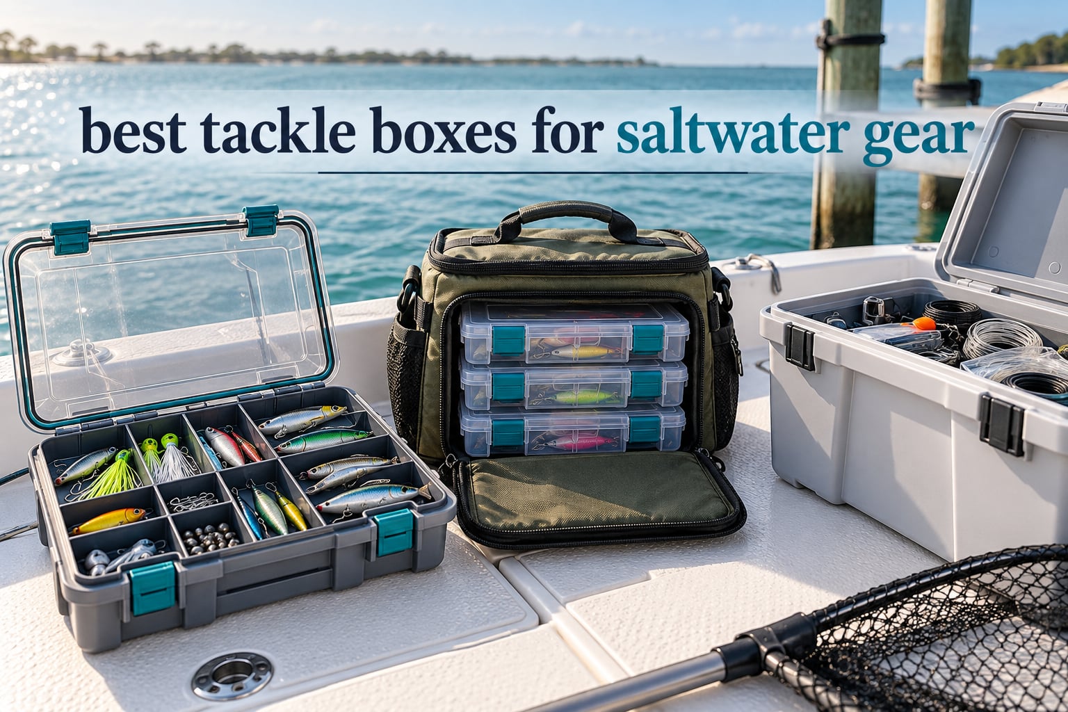 best tackle boxes for saltwater gear