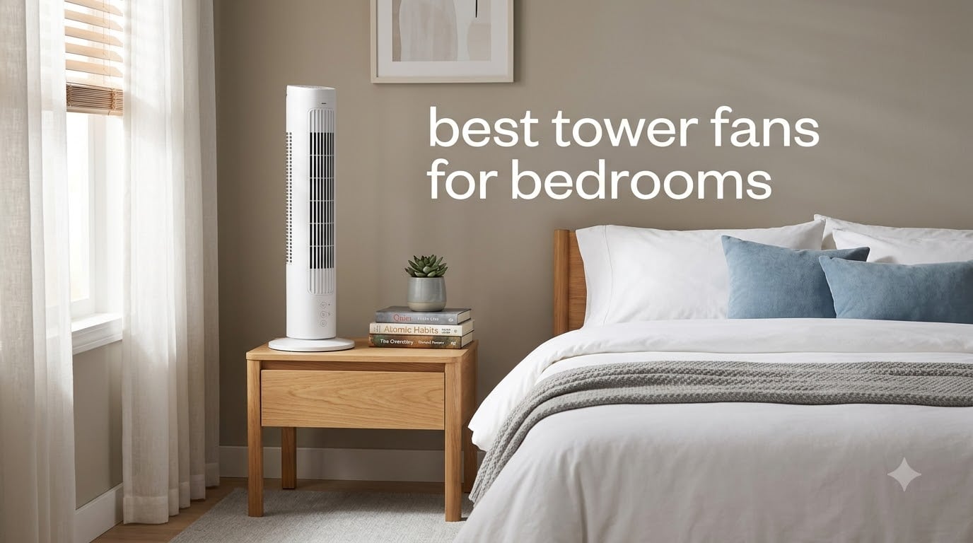 best tower fans for bedrooms