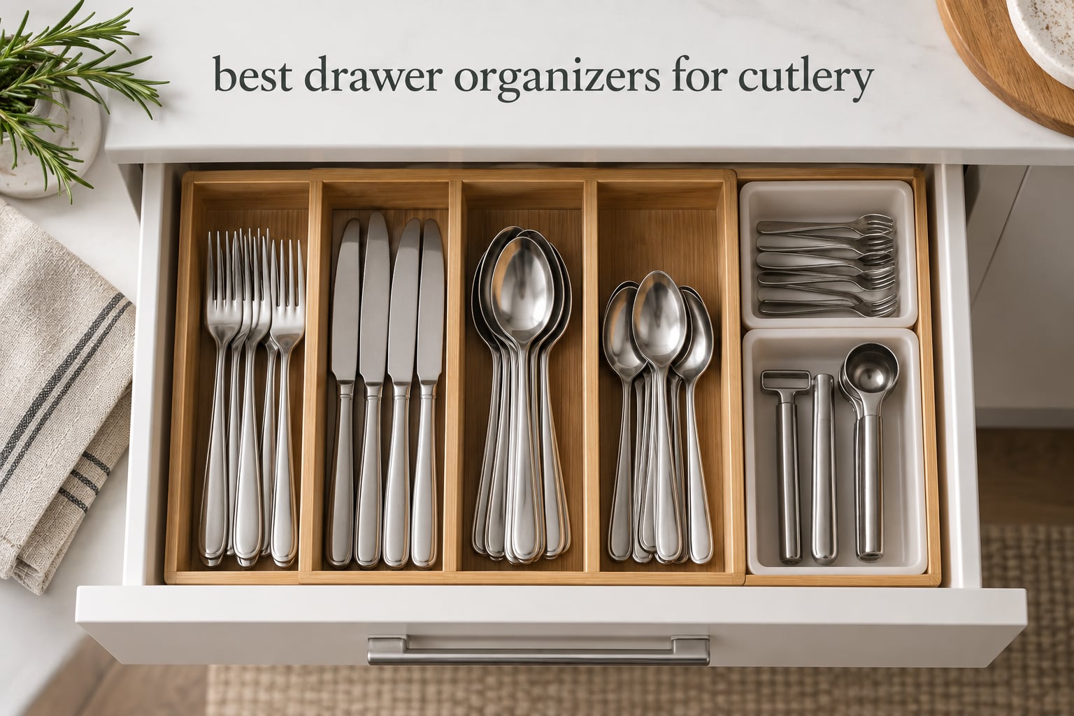 best drawer organizers for cutlery
