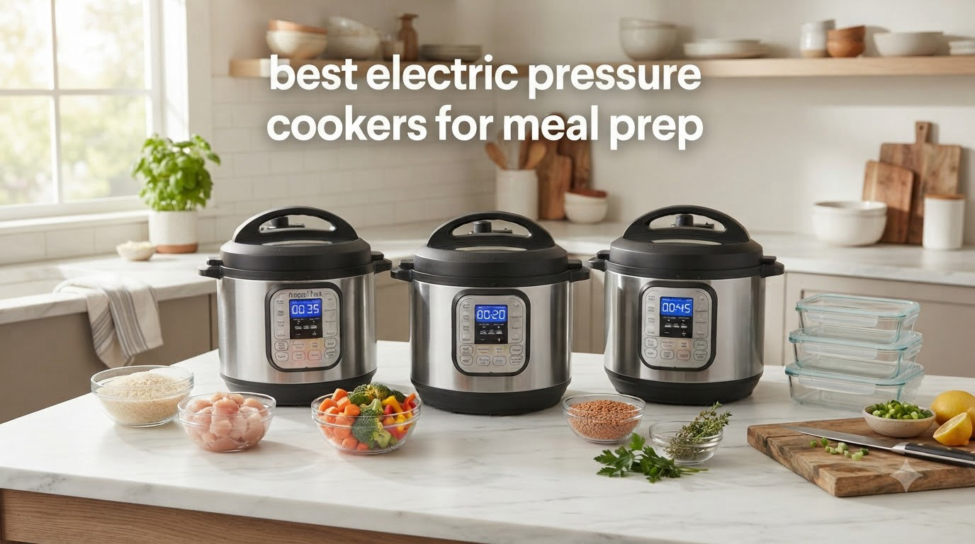 best electric pressure cookers for meal prep