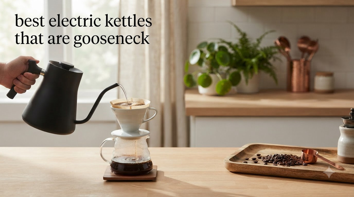 best electric kettles that are gooseneck