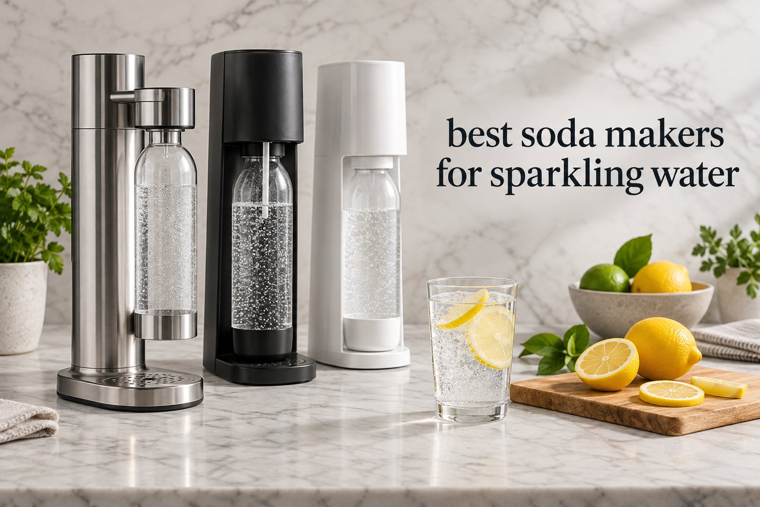 best soda makers for sparkling water