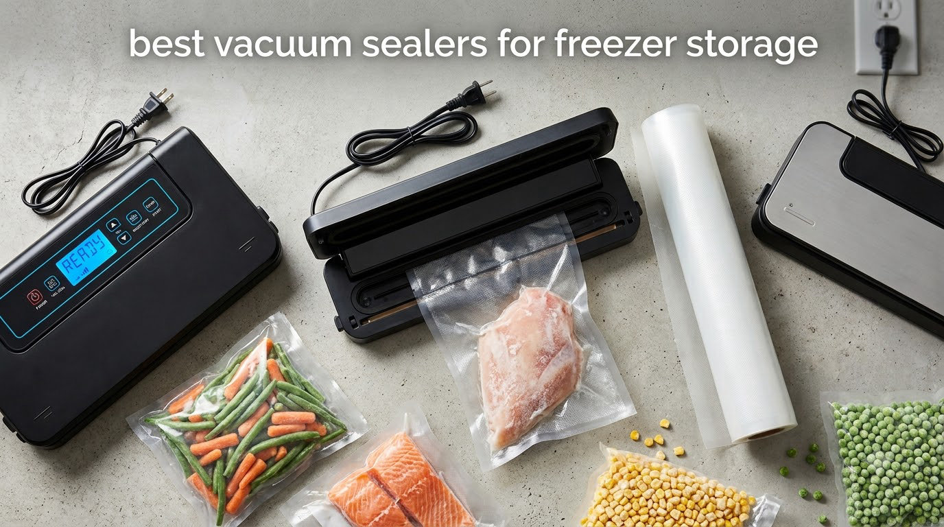 best vacuum sealers for freezer storage
