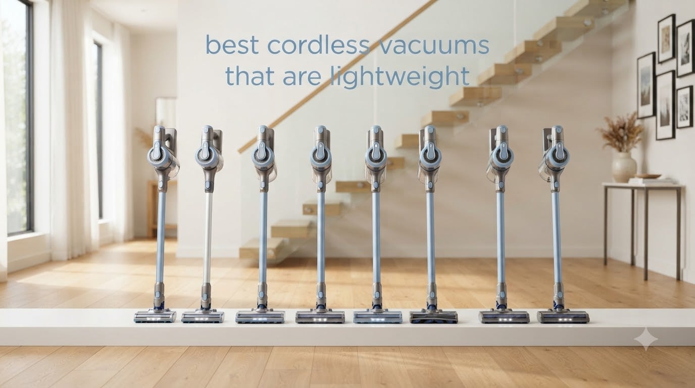 best cordless vacuums that are lightweight
