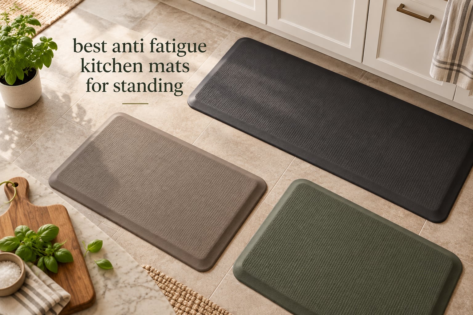 best anti fatigue kitchen mats for standing