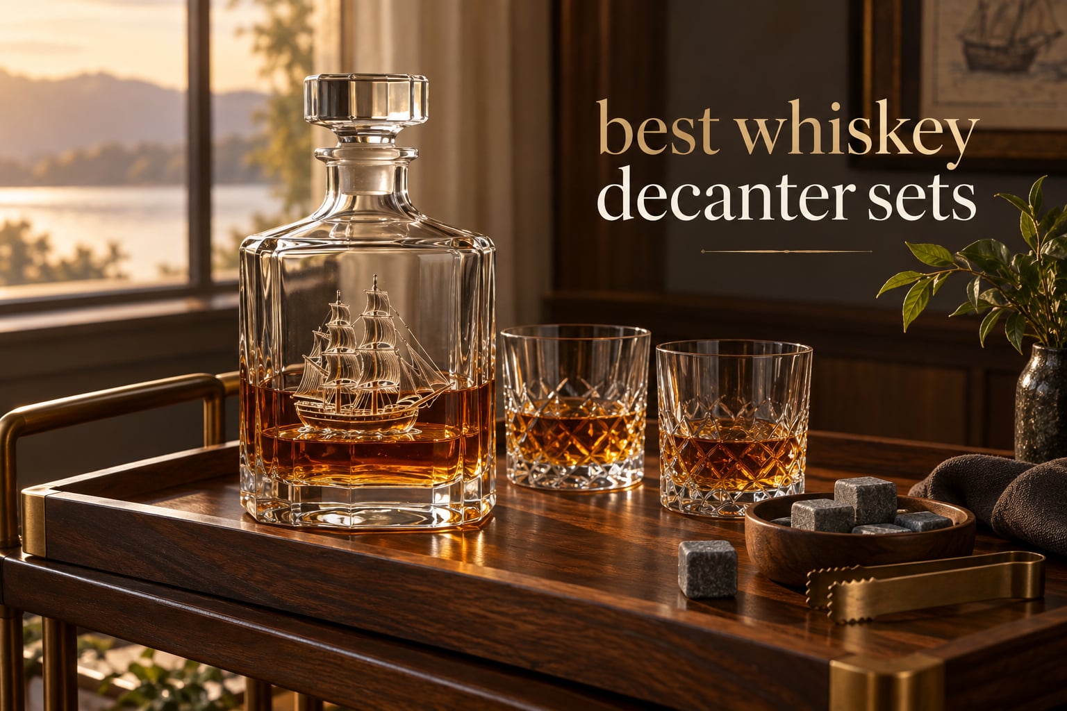 best whiskey decanter sets