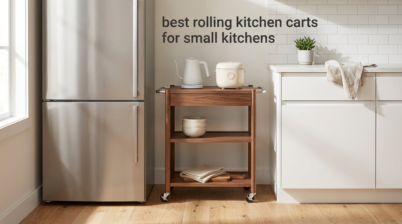 best rolling kitchen carts for small kitchens