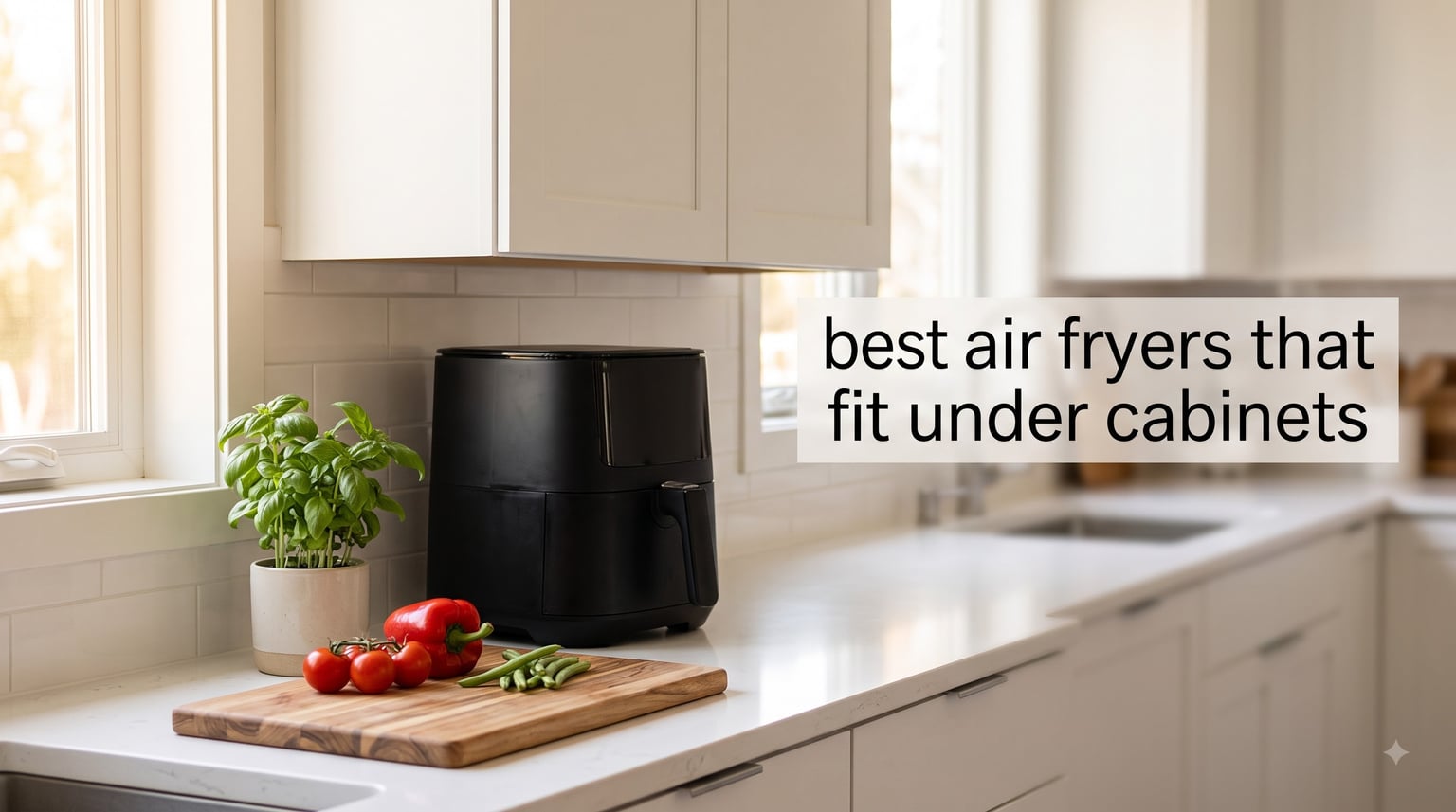 best air fryers that fit under cabinets