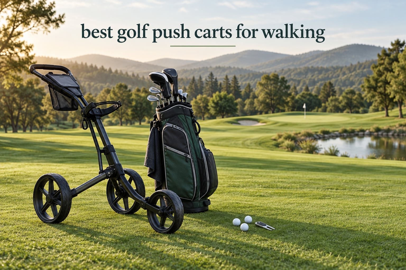 best golf push carts for walking