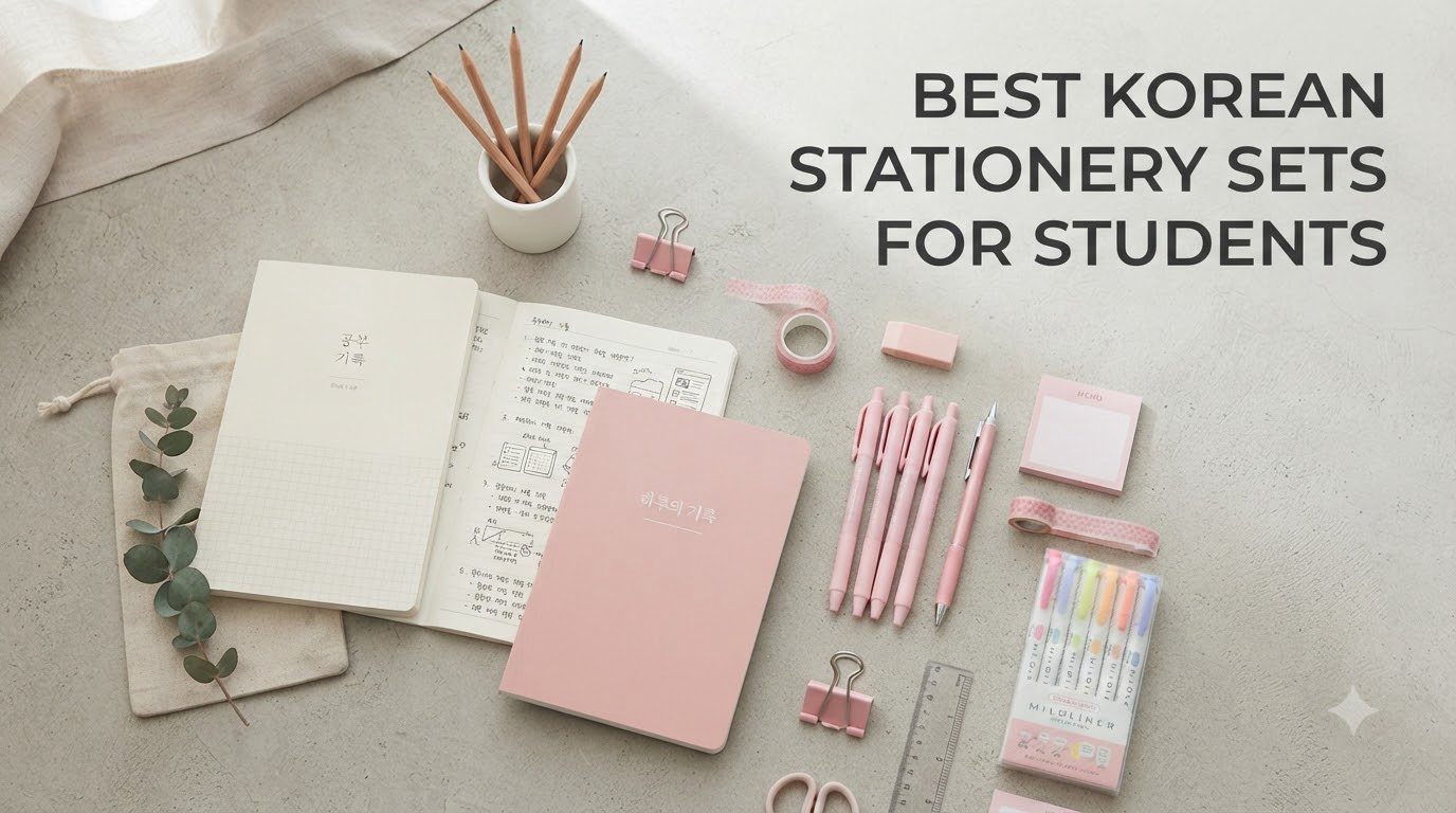 best korean stationery sets for students