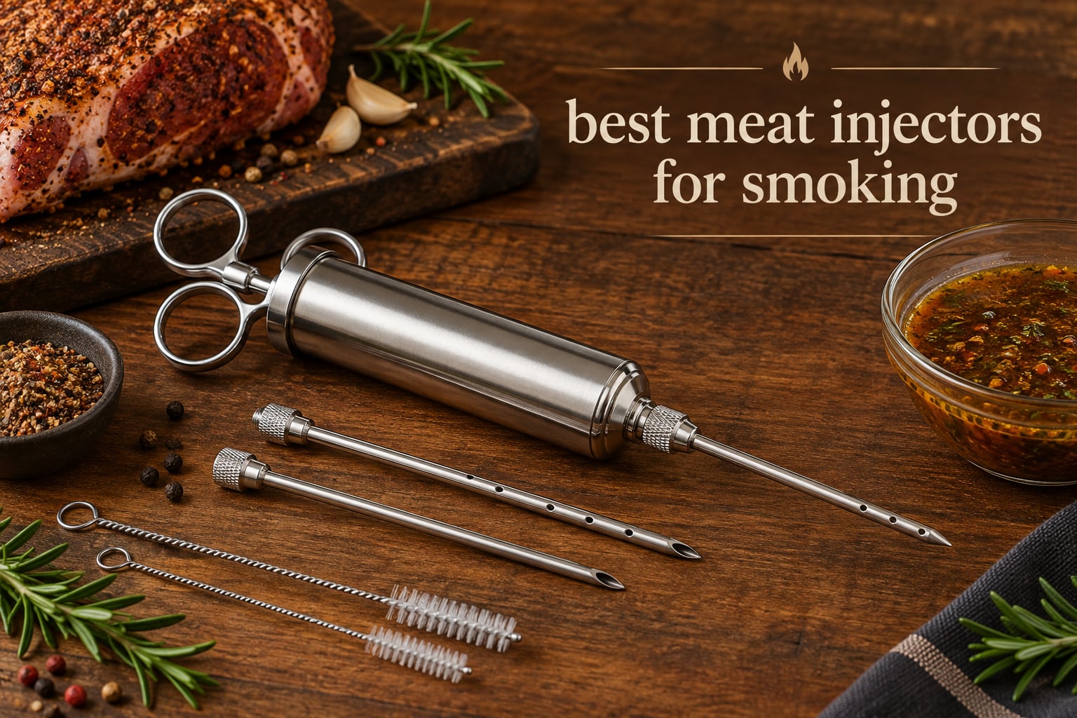 best meat injectors for smoking