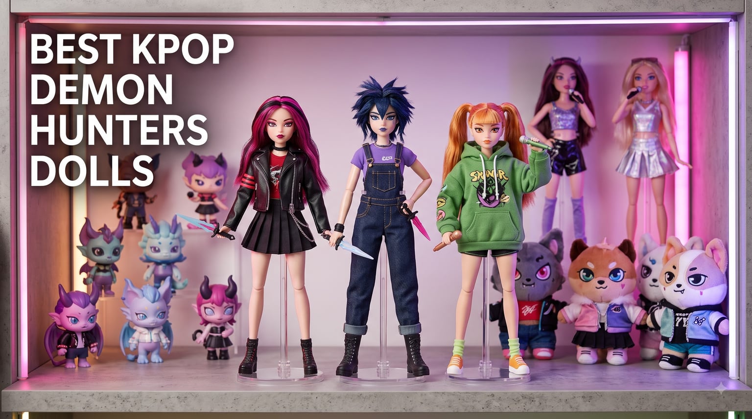 best kpop demon hunters dolls