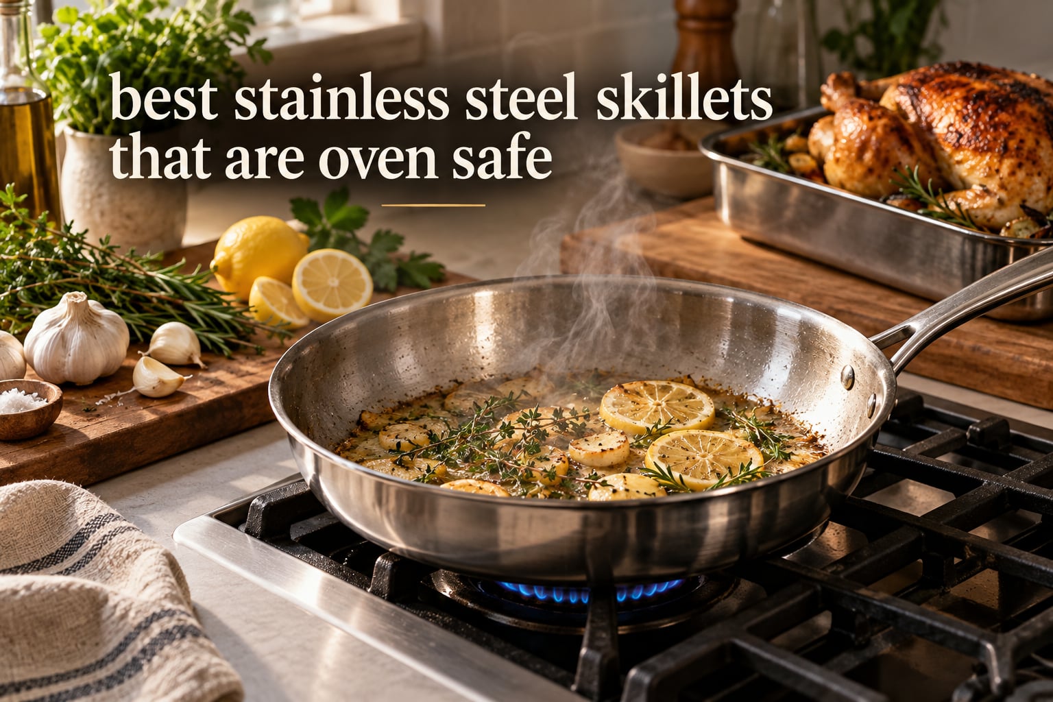 best stainless steel skillets that are oven safe