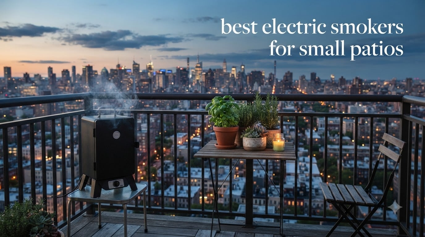 best electric smokers for small patios
