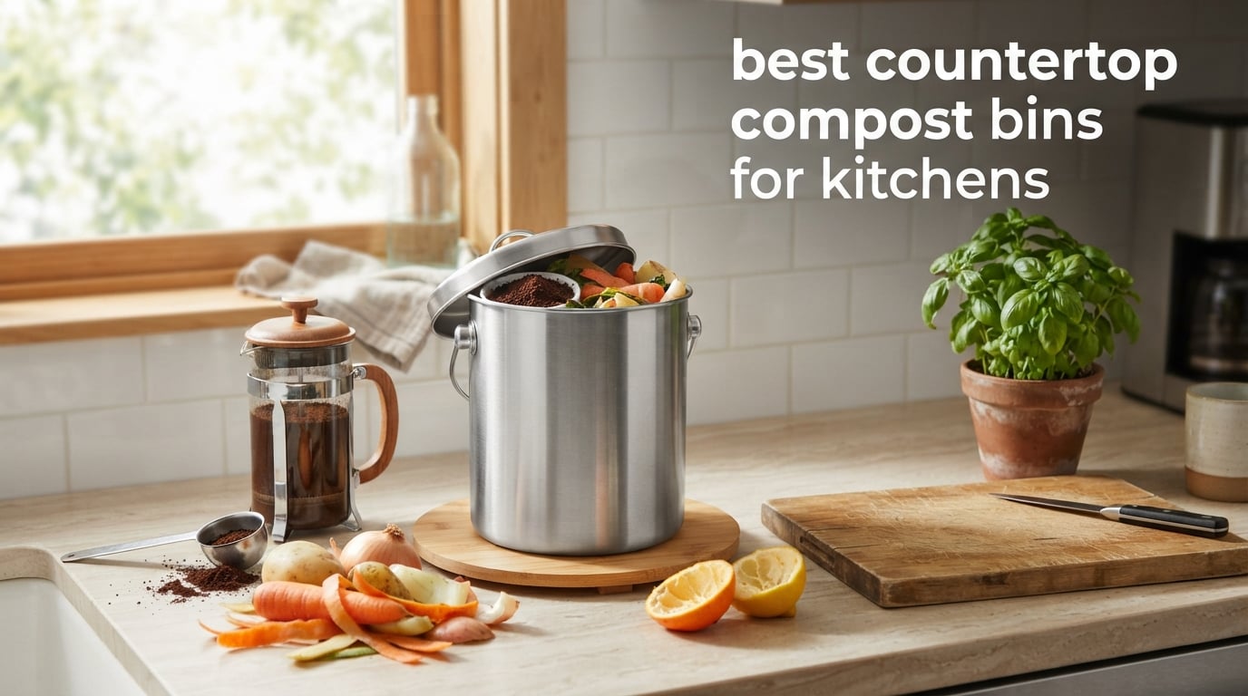 best countertop compost bins for kitchens
