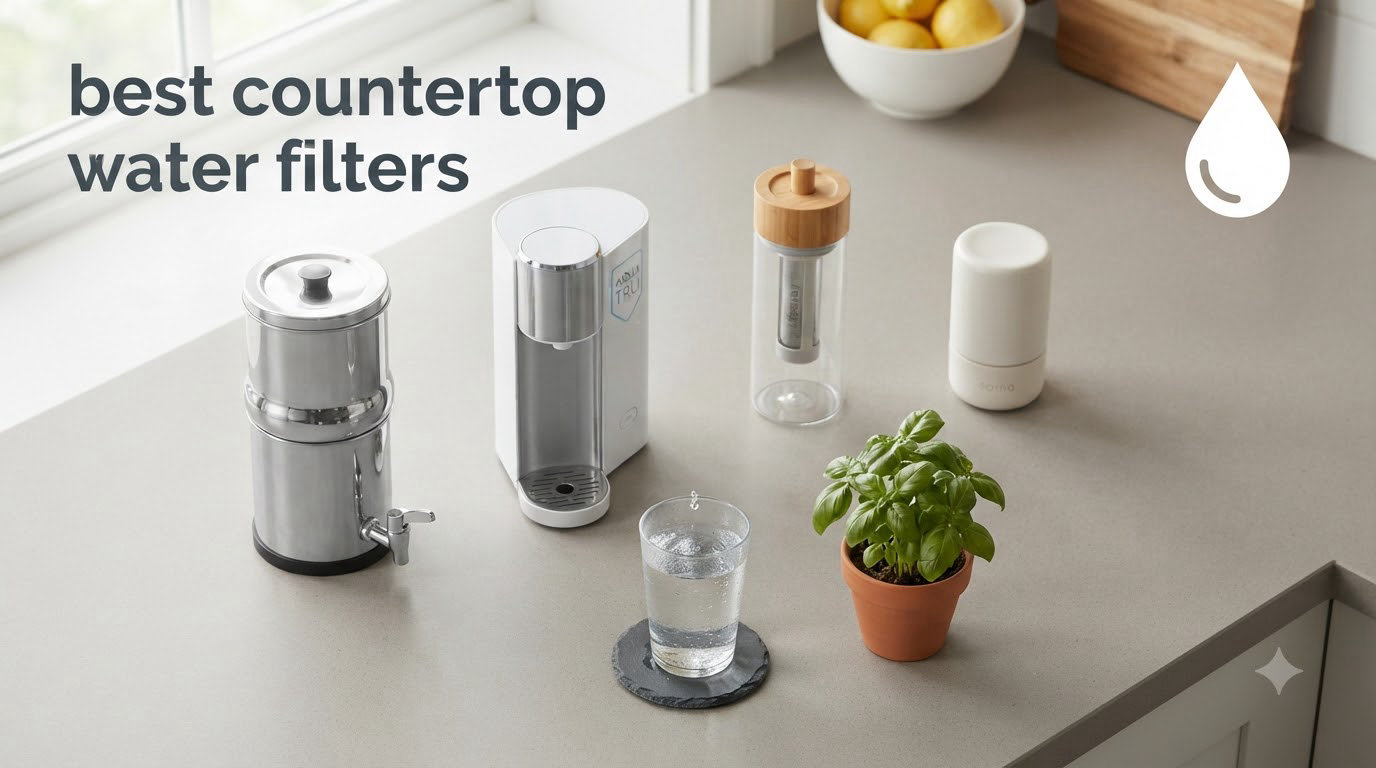 best countertop water filters