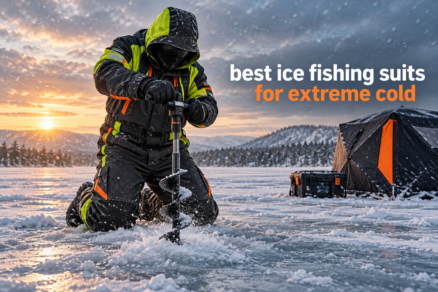 best ice fishing suits for extreme cold