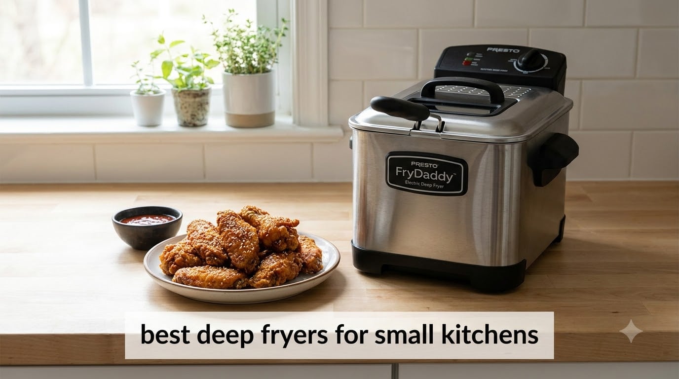 best deep fryers for small kitchens