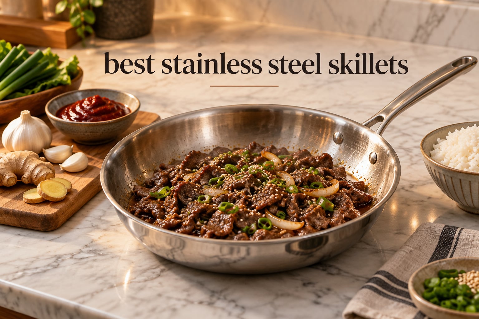 best stainless steel skillets
