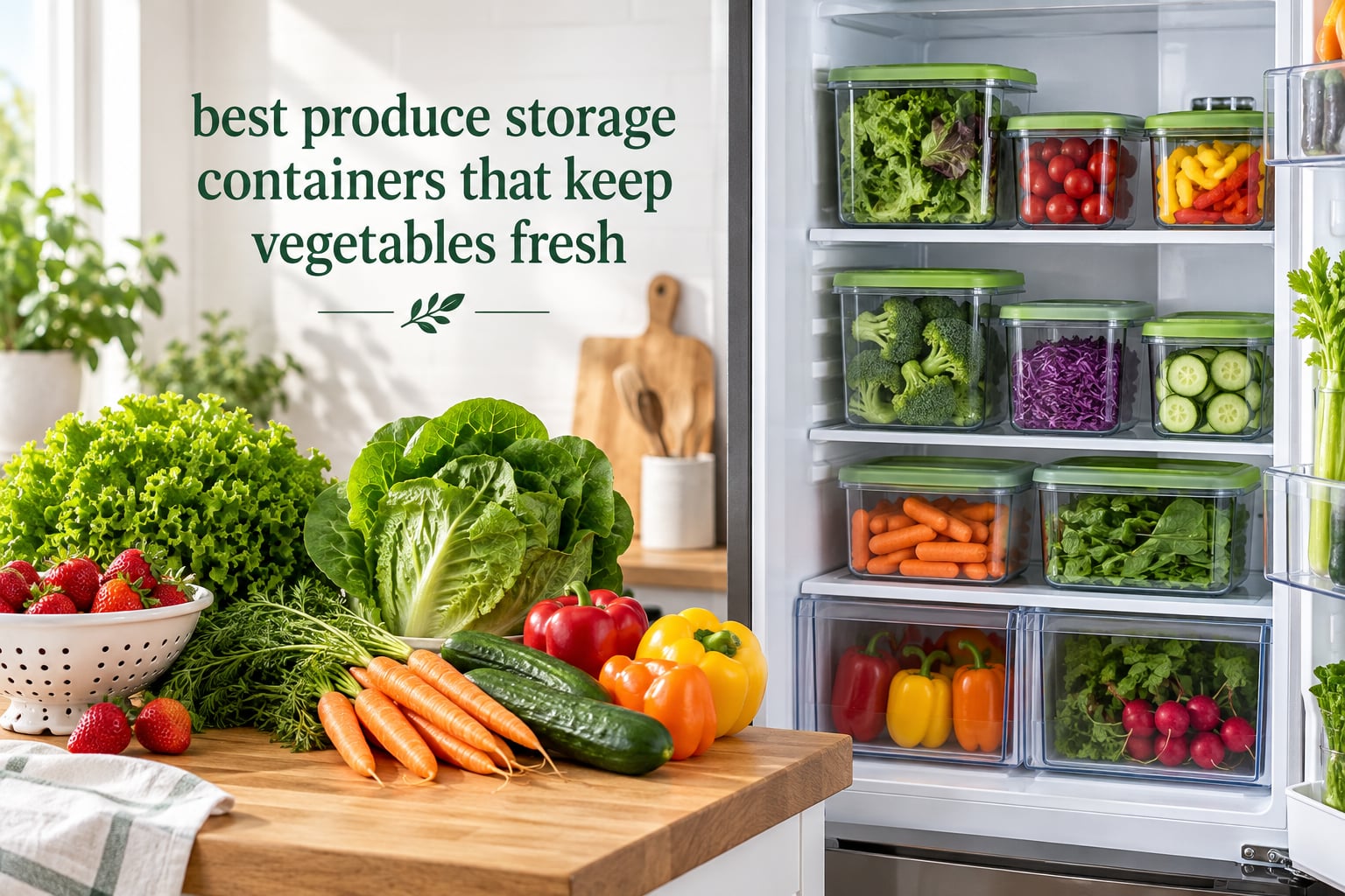 best produce storage containers that keep vegetables fresh