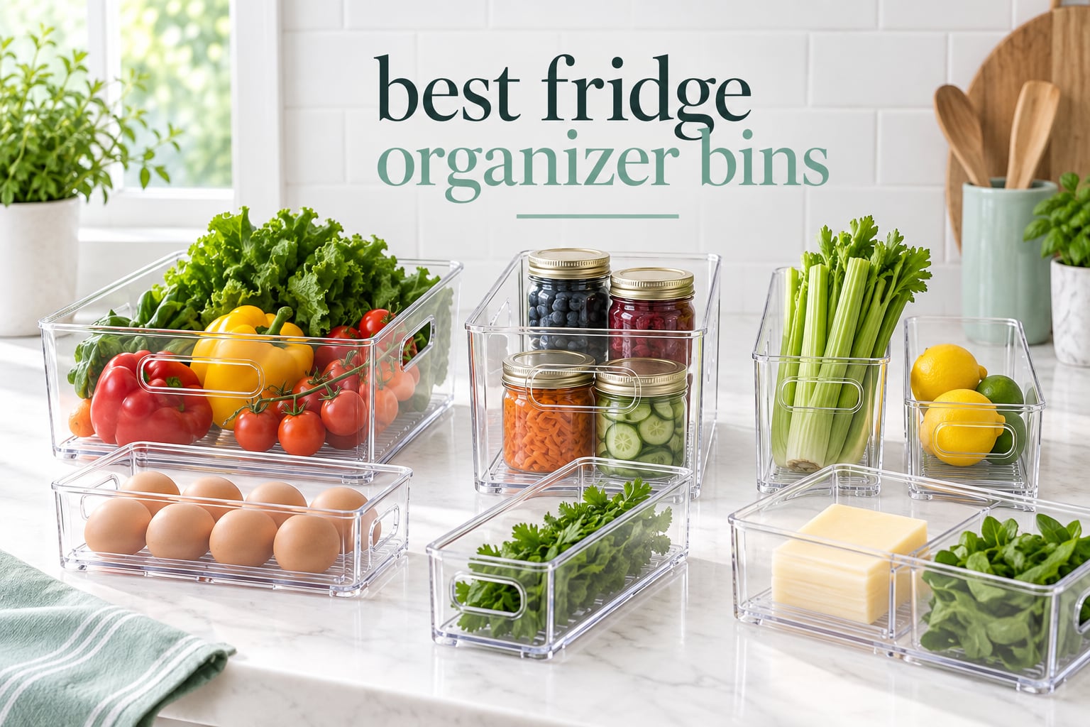 best fridge organizer bins