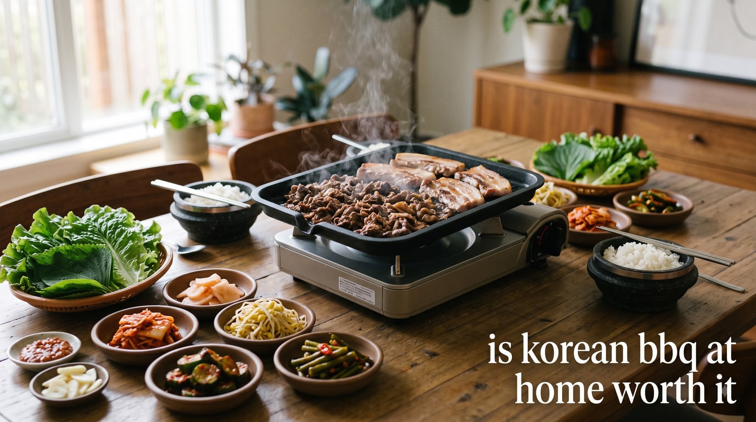 is korean bbq at home worth it