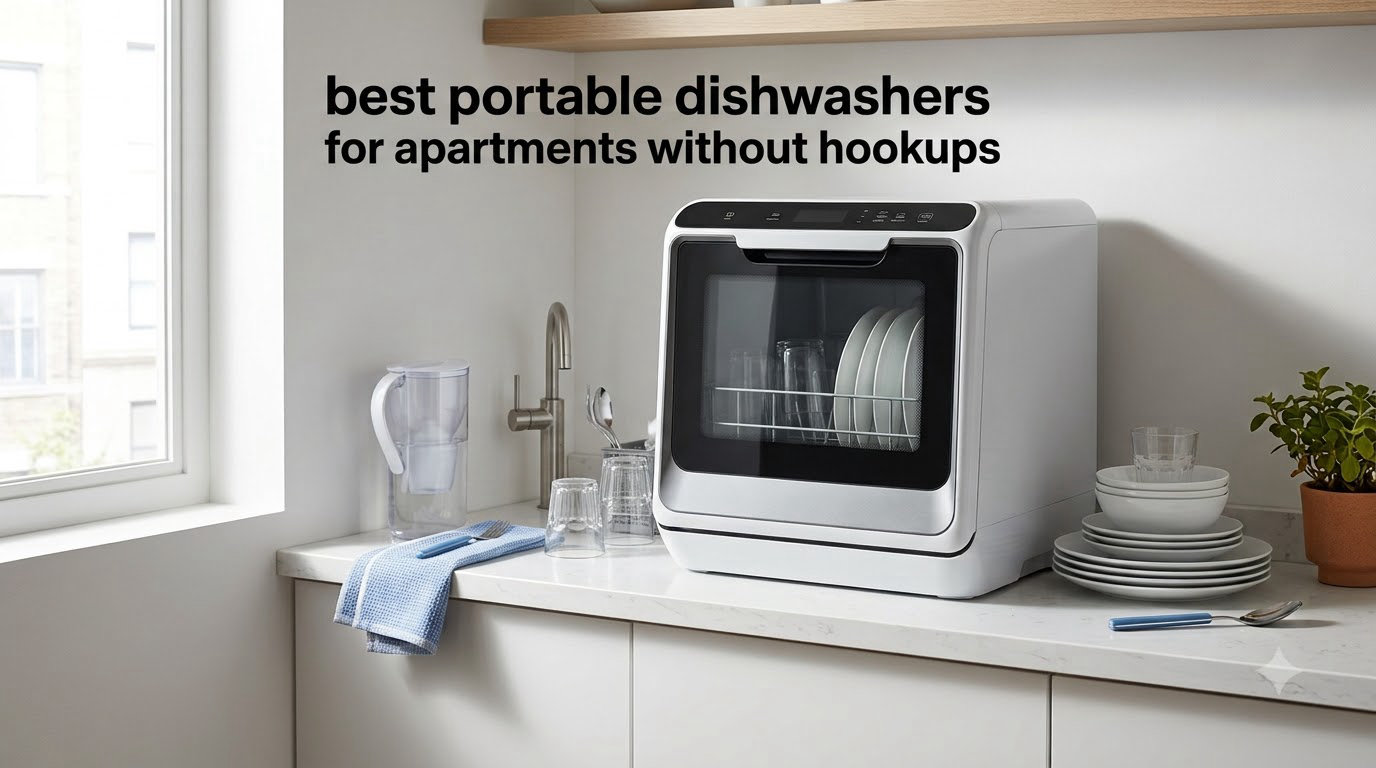 best portable dishwashers for apartments without hookups