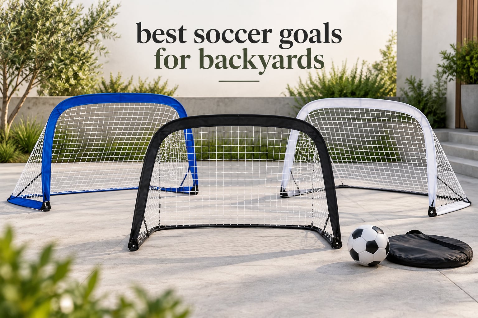 best soccer goals for backyards