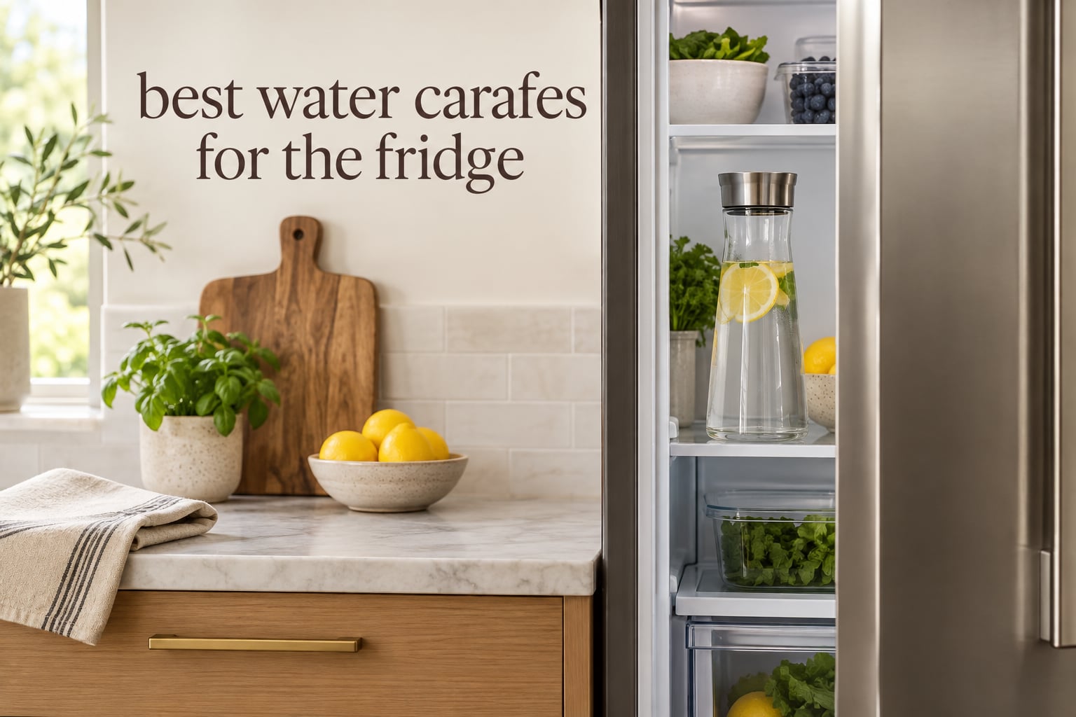 best water carafes for the fridge