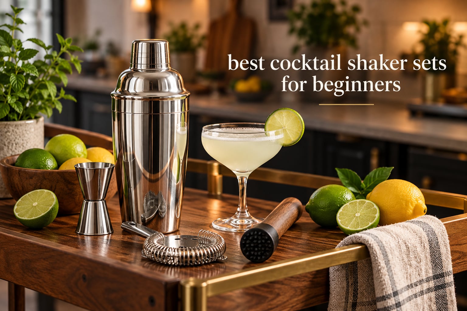 best cocktail shaker sets for beginners