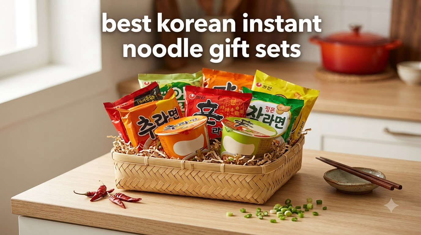 best korean instant noodle gift sets