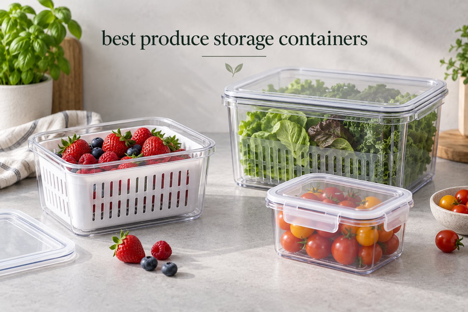 best produce storage containers