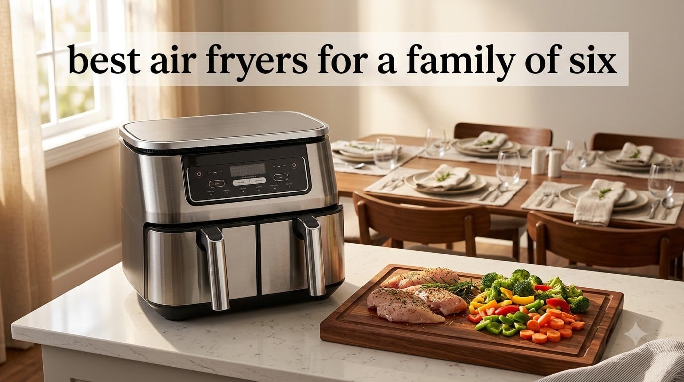 best air fryers for a family of six