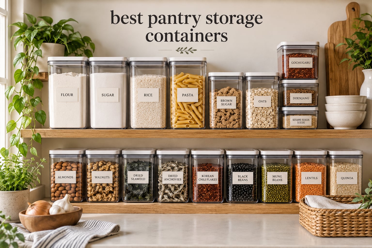 best pantry storage containers