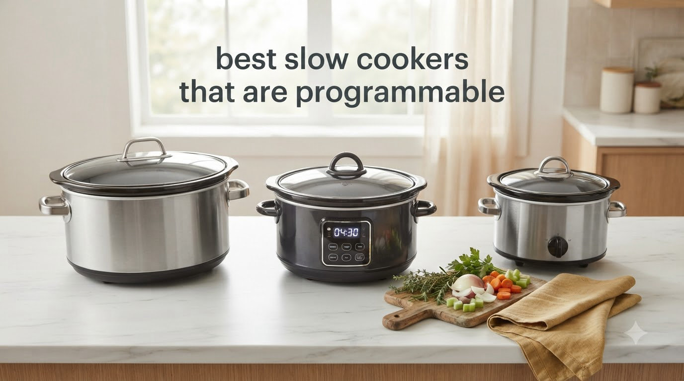 best slow cookers that are programmable