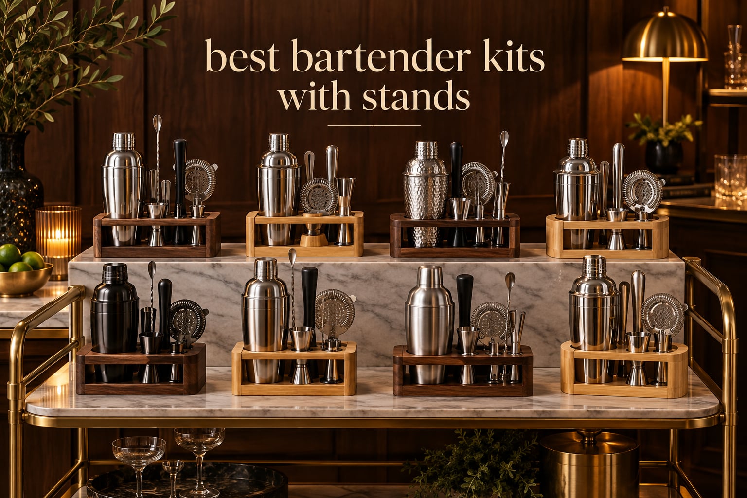 best bartender kits with stands