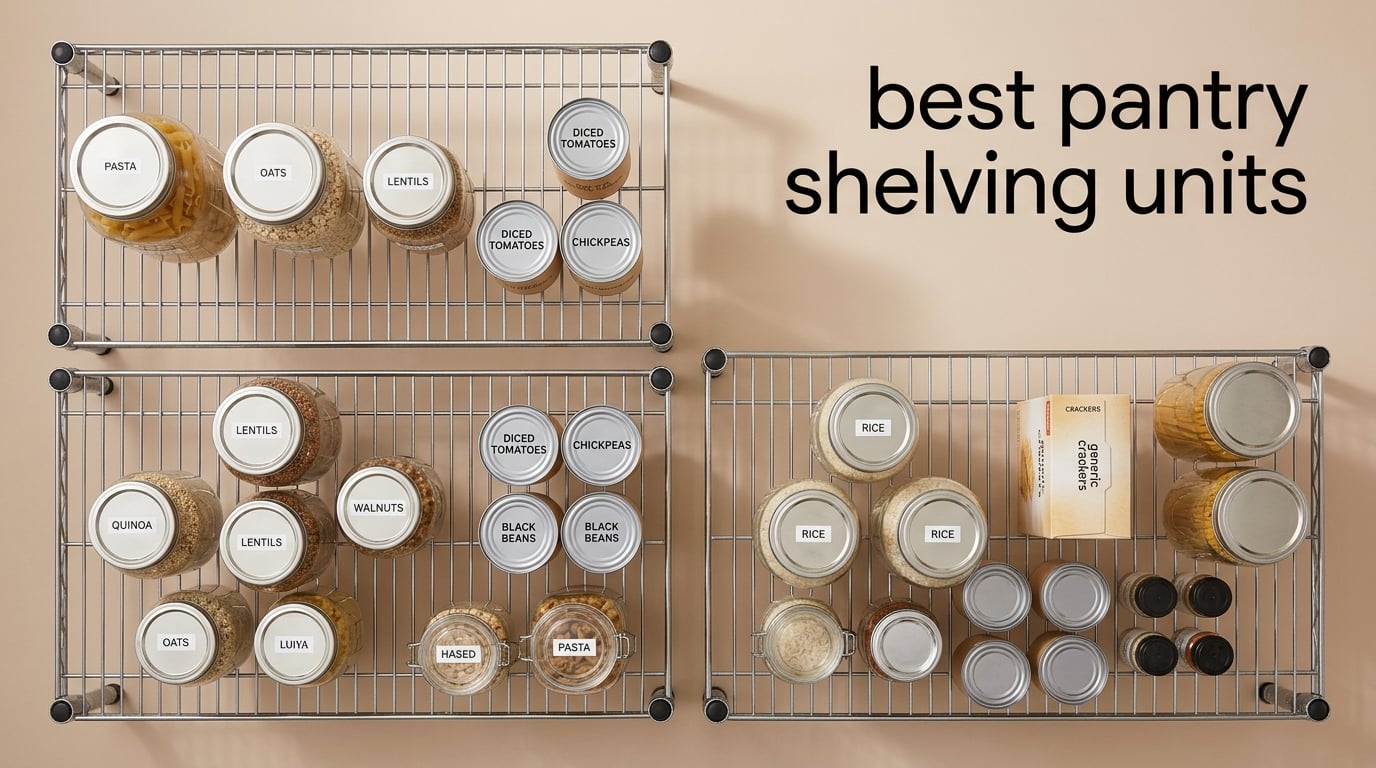 best pantry shelving units