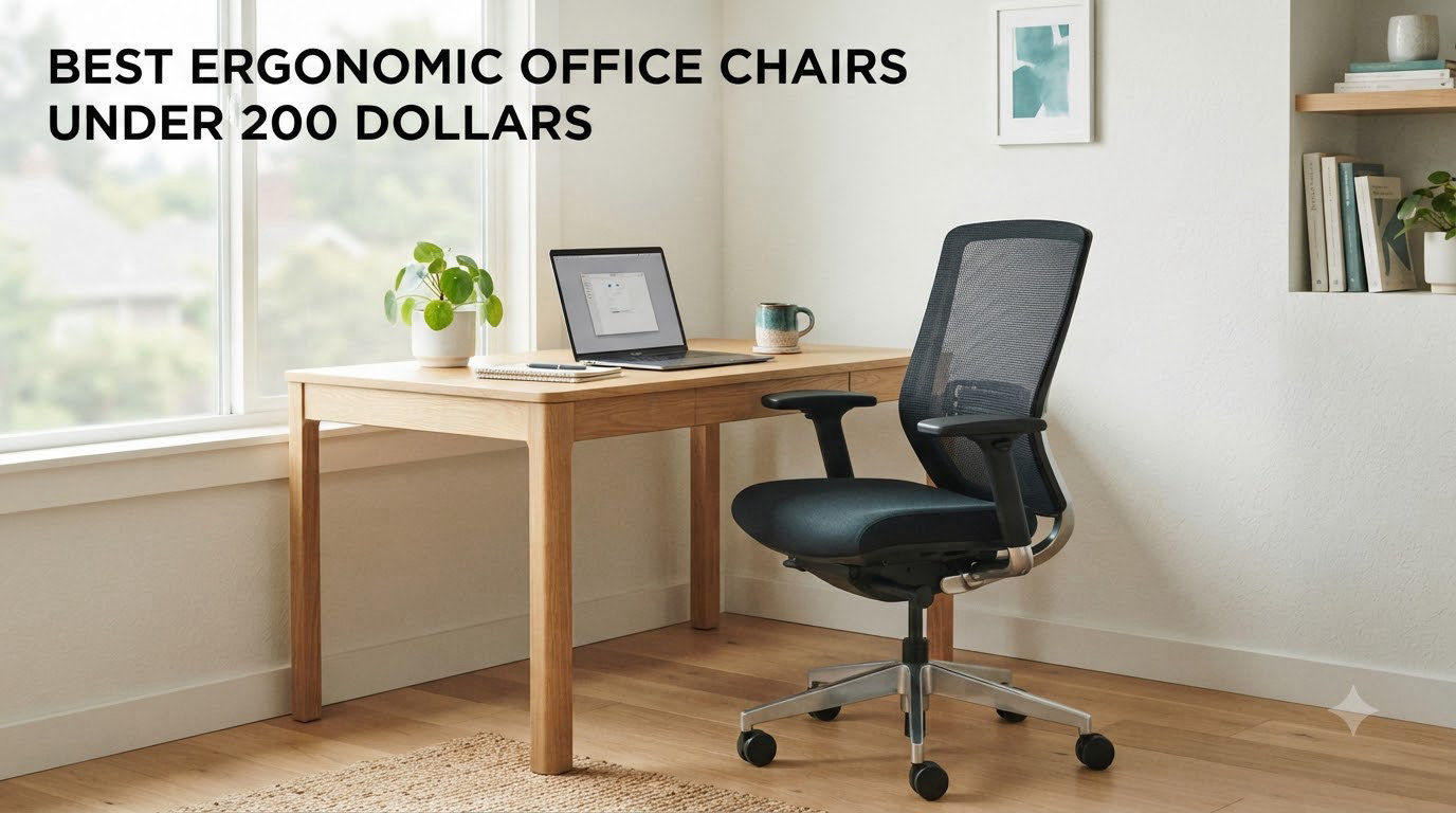 best ergonomic office chairs under 200 dollars