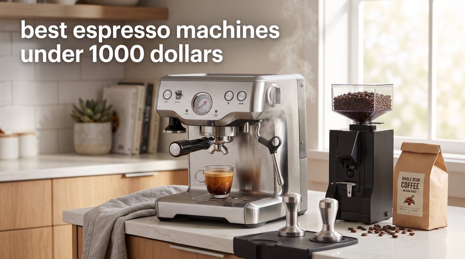 best espresso machines under 1000 dollars