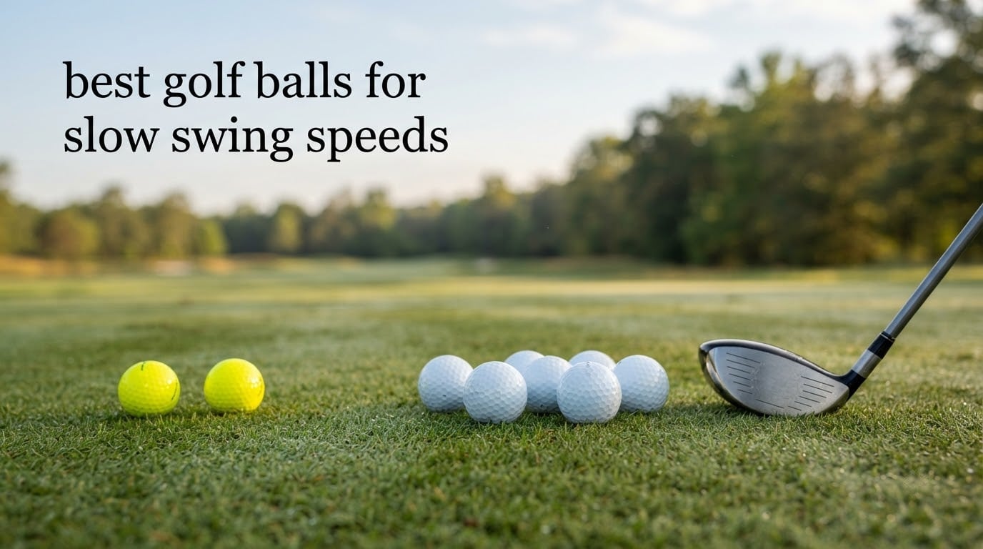 best golf balls for slow swing speeds