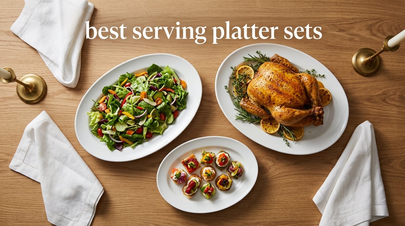 best serving platter sets